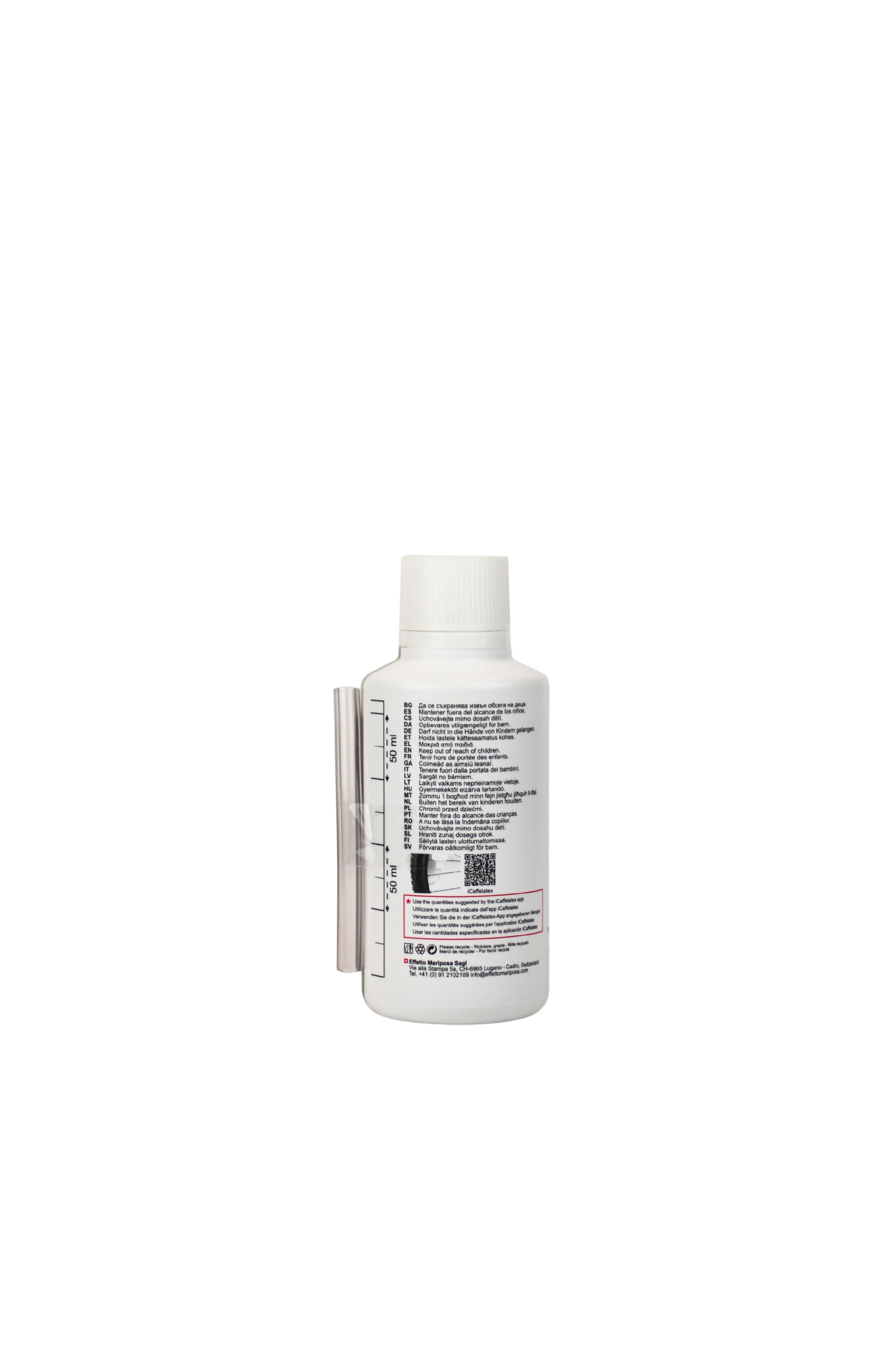 Flacon de Végétalex 250 ml, vue de côté avec étiquette