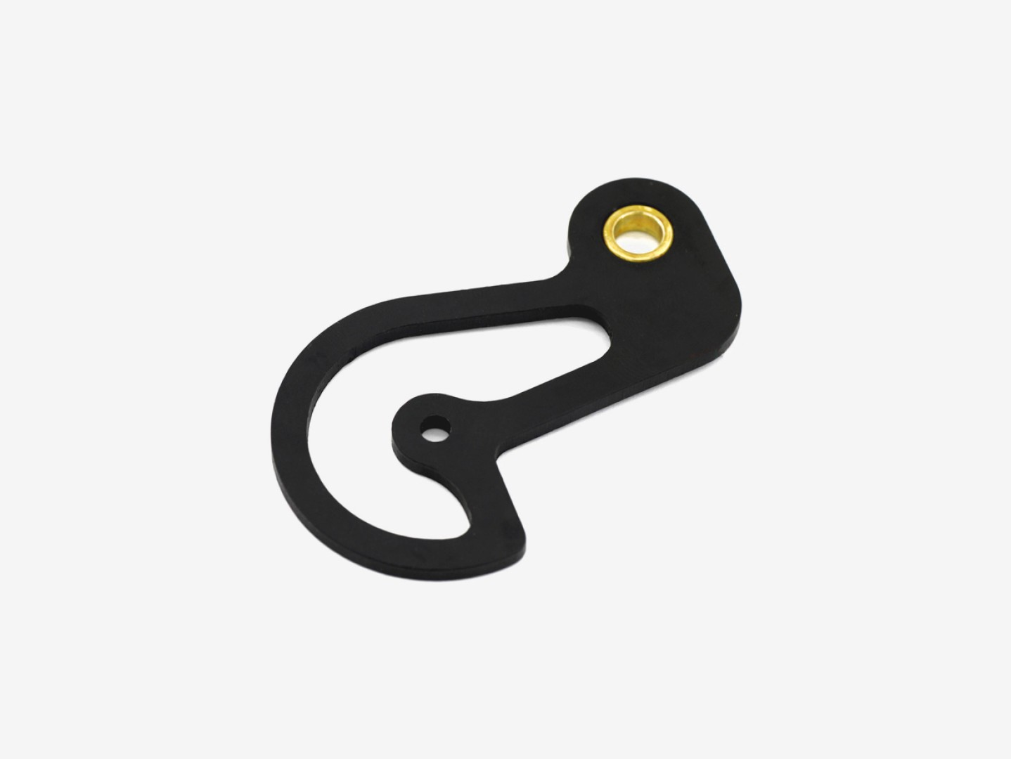 Zweite Ansicht der Halterplatte des Rohloff Kettenspanners