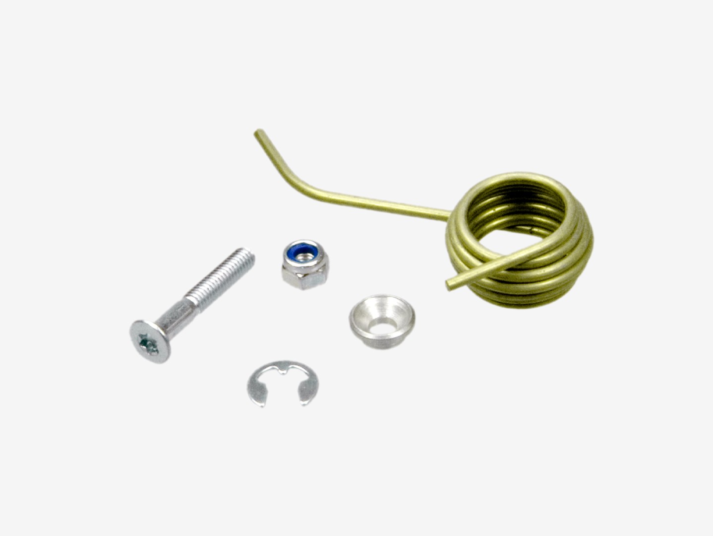 Rohloff conversion kit 8248 with torsion spring, countersunk bolt, nut, cone washer and safety clip