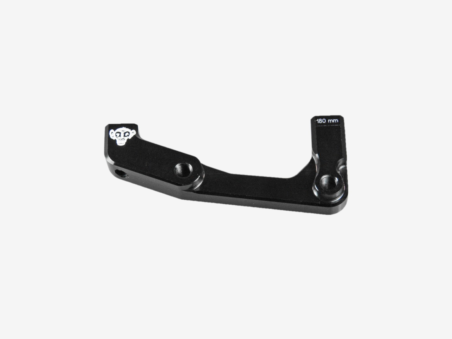 Rohloff Monkey Bone 180 mm IS-auf-Postmount-Adapter mit Rohloff-Logo