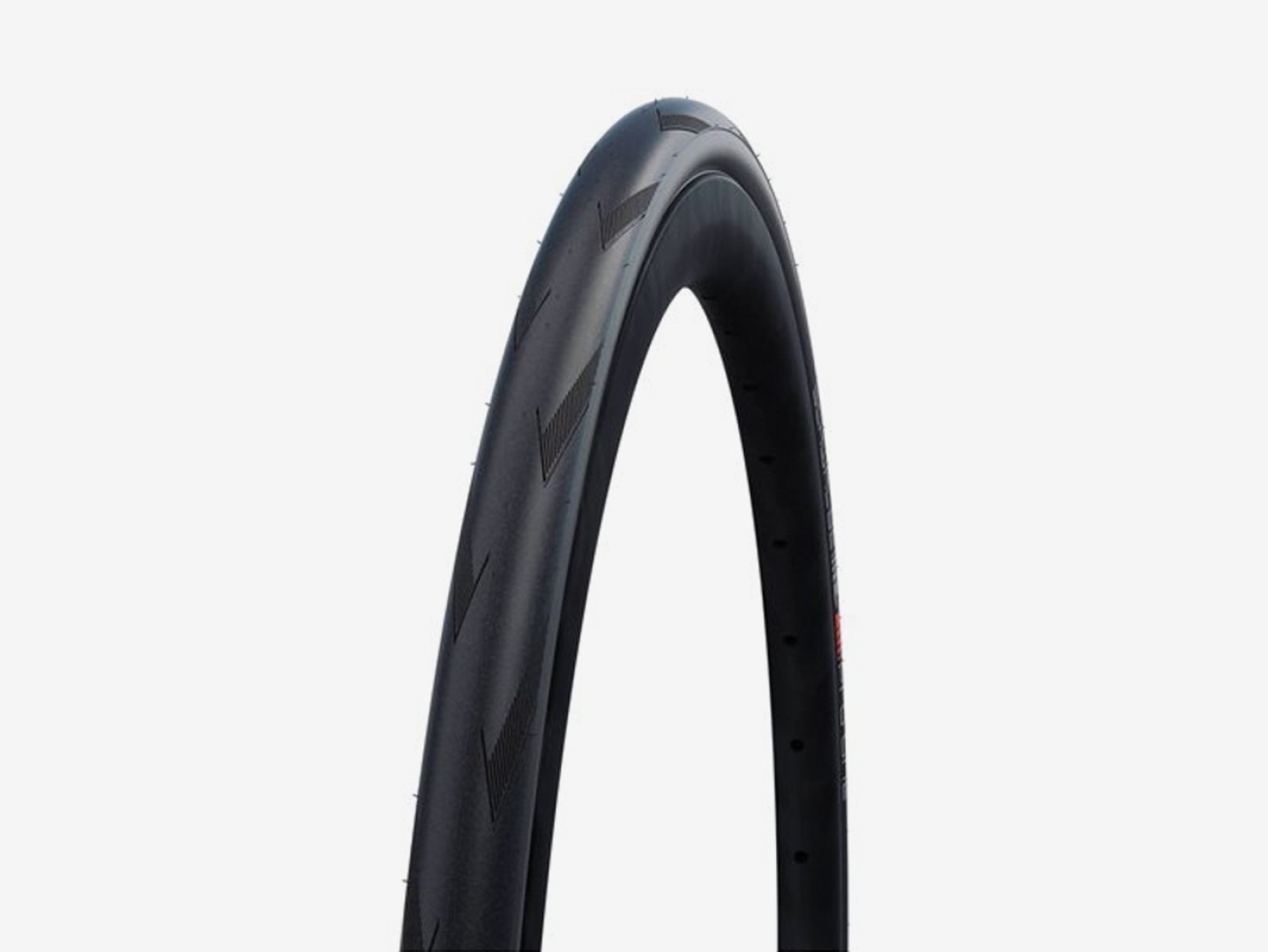 Schwalbe Pro One 700x28C slanglöst landsvägsdäck, sidovy
