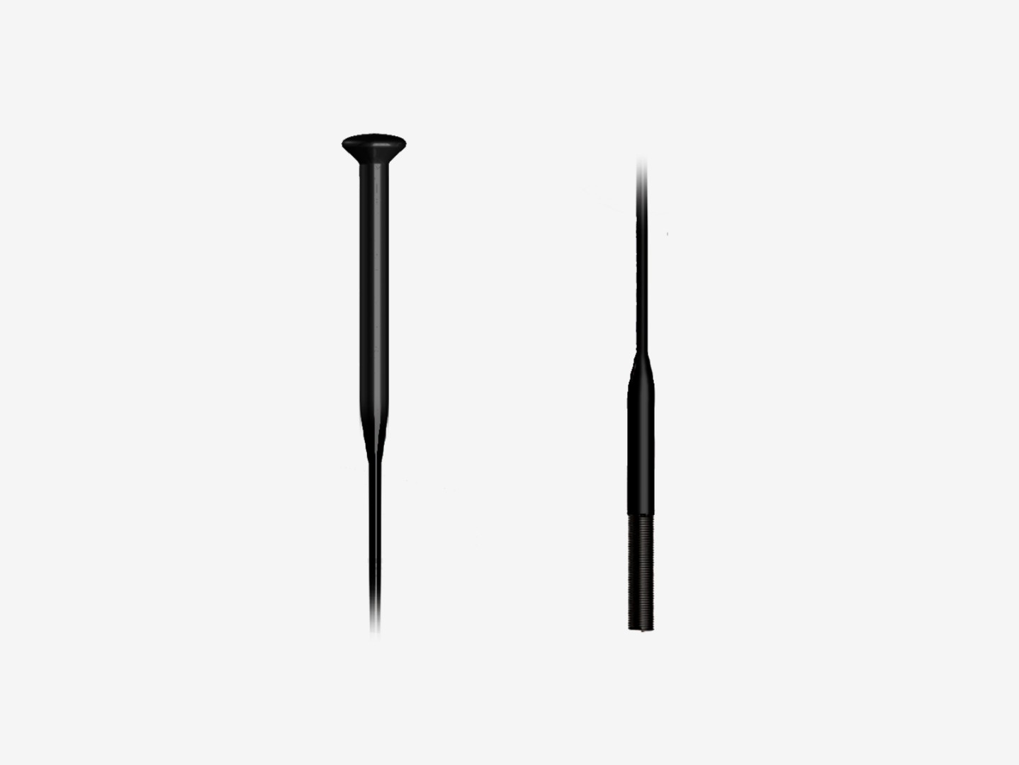 Black Sapim CX-Ray straight pull spoke at BoodaBike