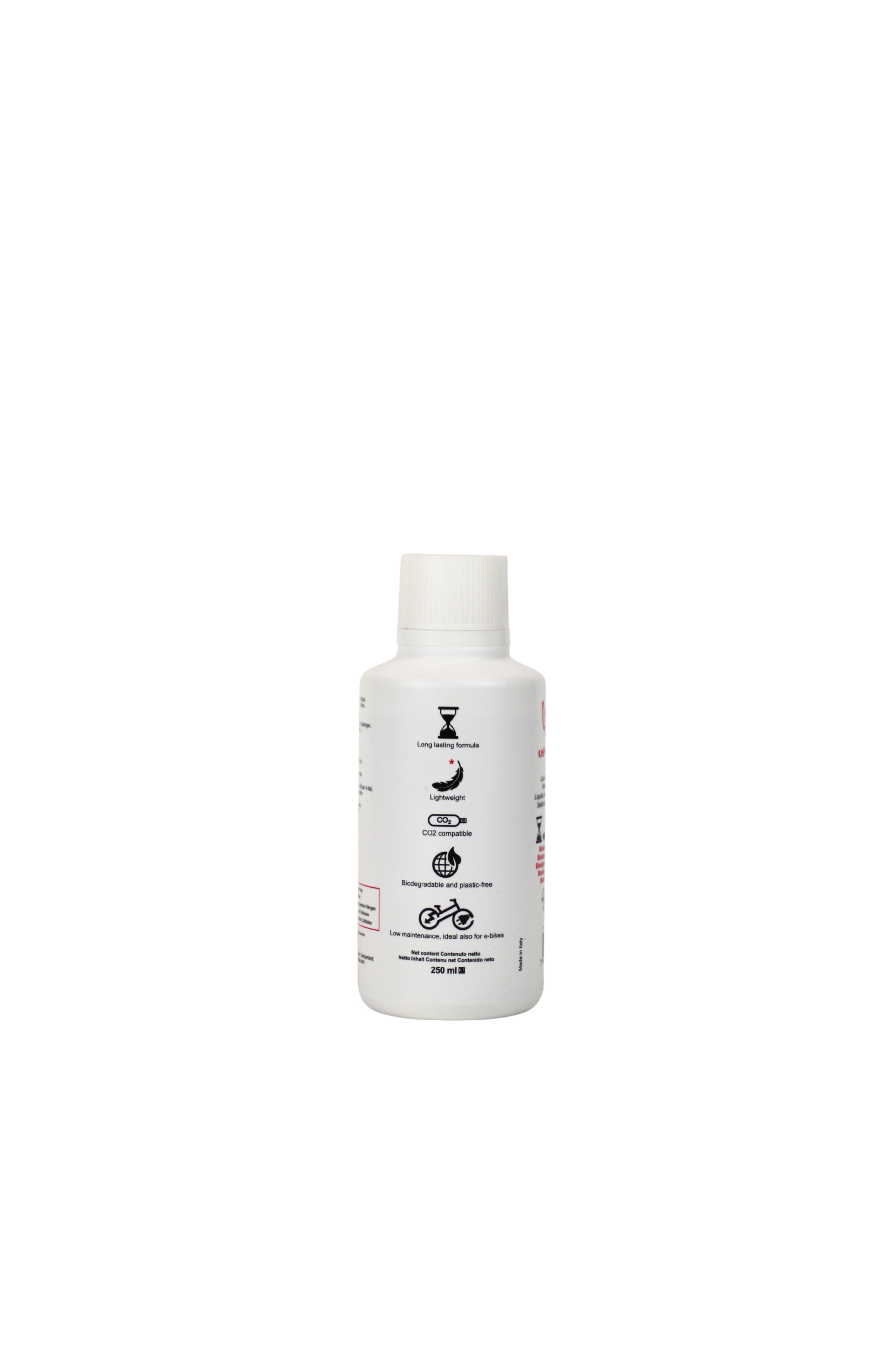 Flacon de Végétalex 250 ml, étiquette arrière
