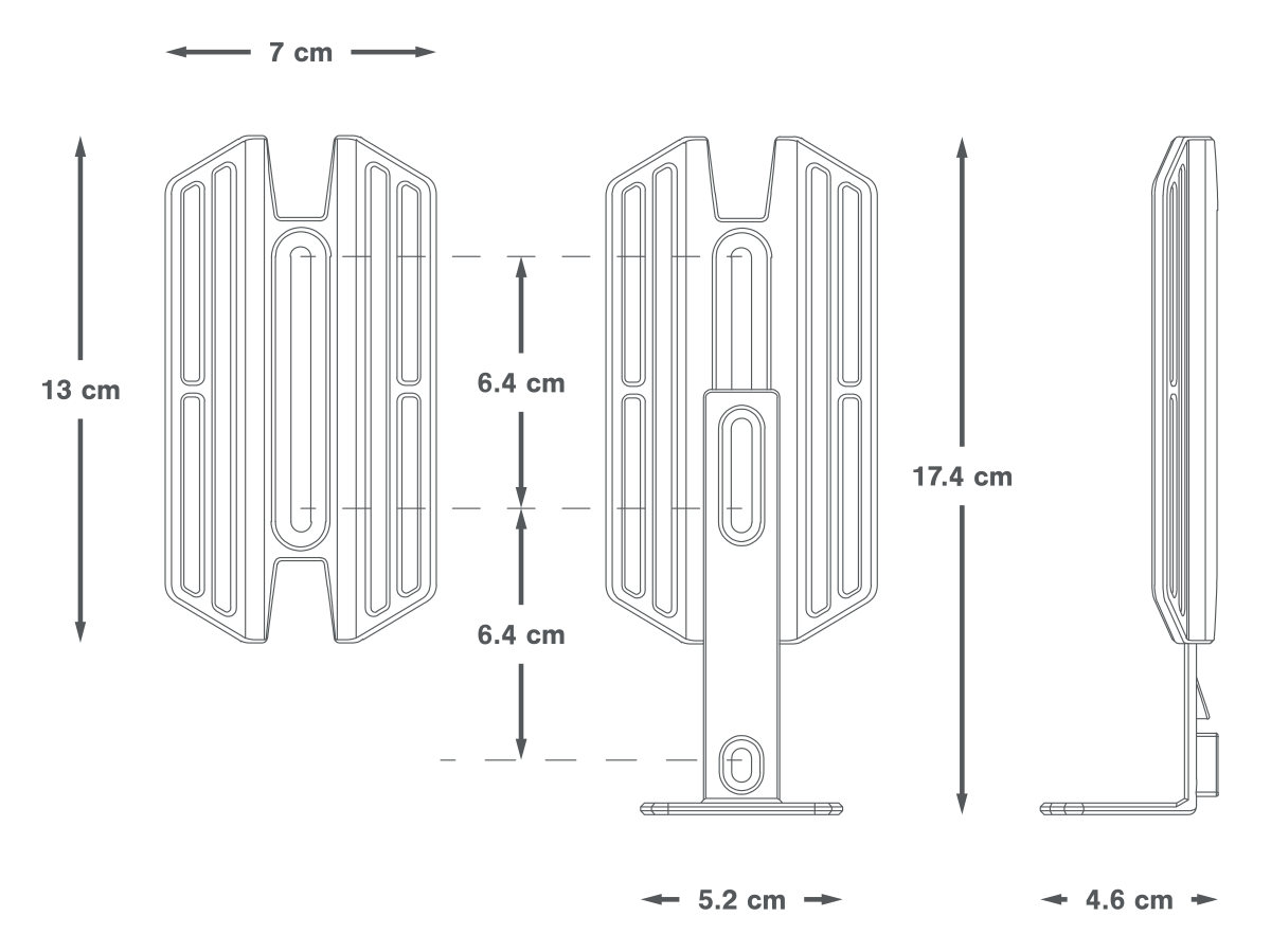 Apidura Cargo Cage – dimensions en cm