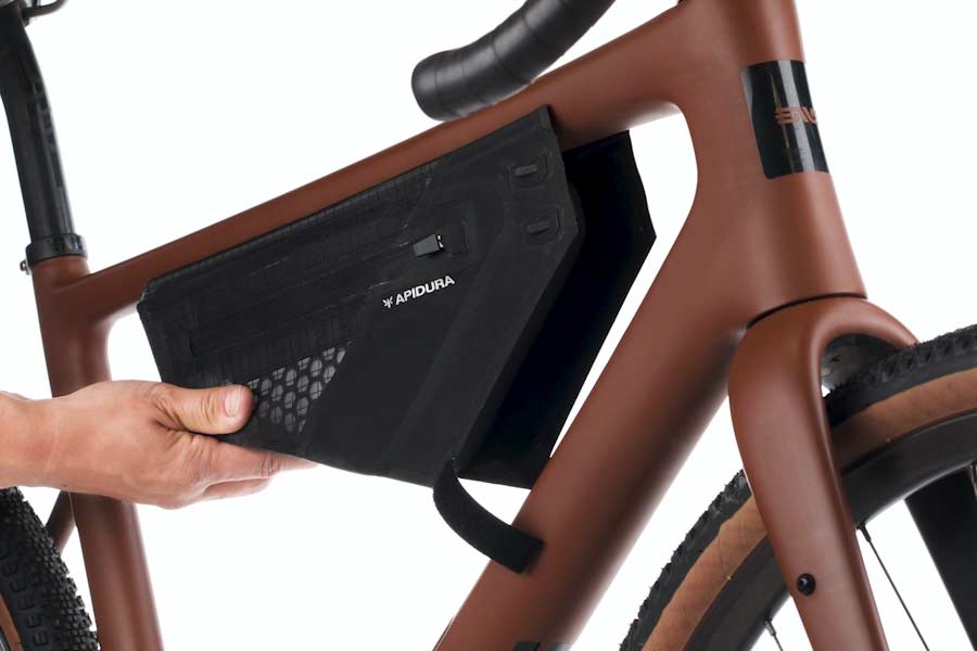Downtube Transfer Panels and upper Skirt of the Apidura Aero Frame Module
