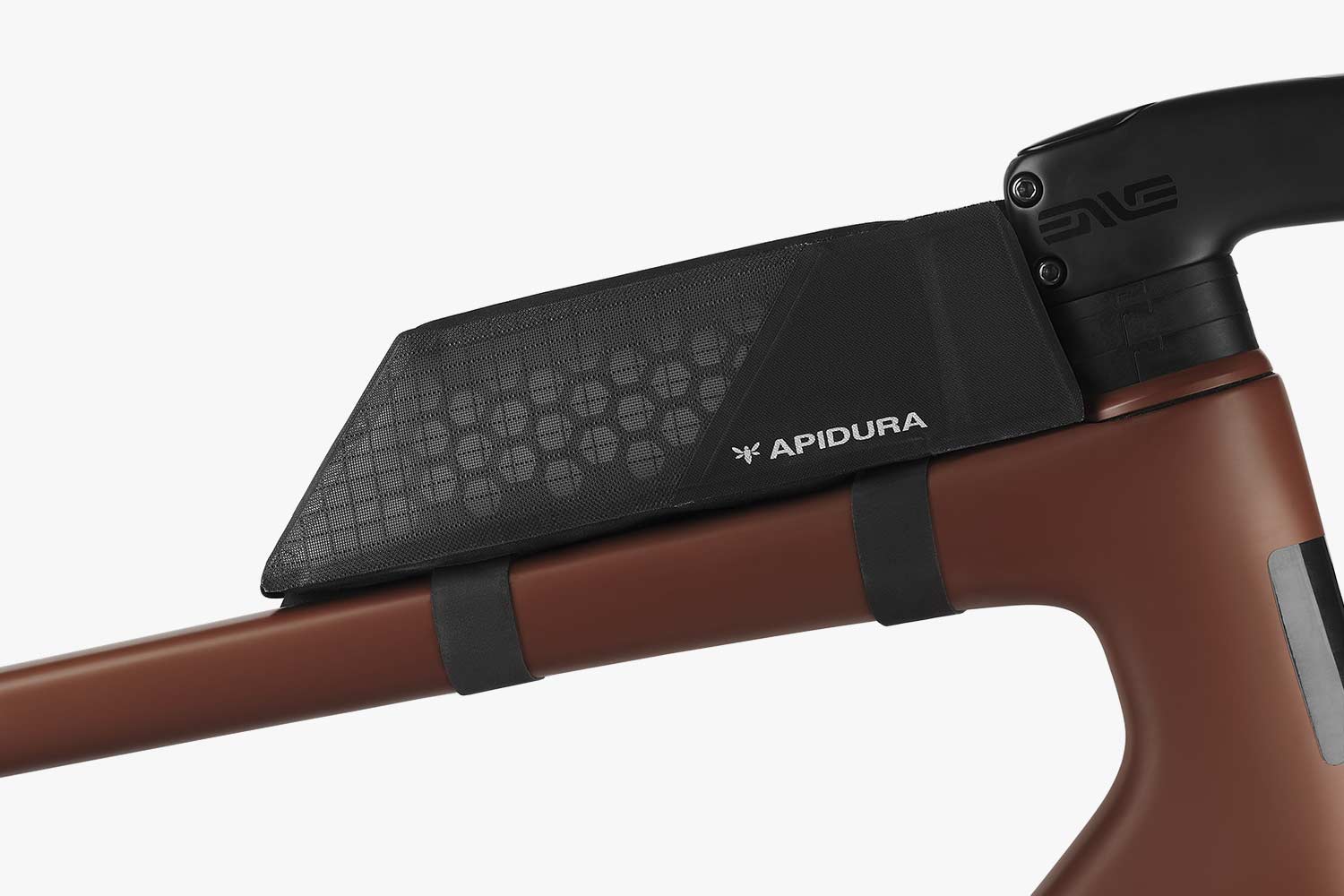 Apidura Aero Overrørsmodul monteret på en cykel