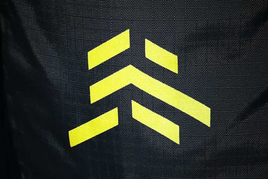 Reflekterende grafik på Apidura Backcountry Hydration Backpack