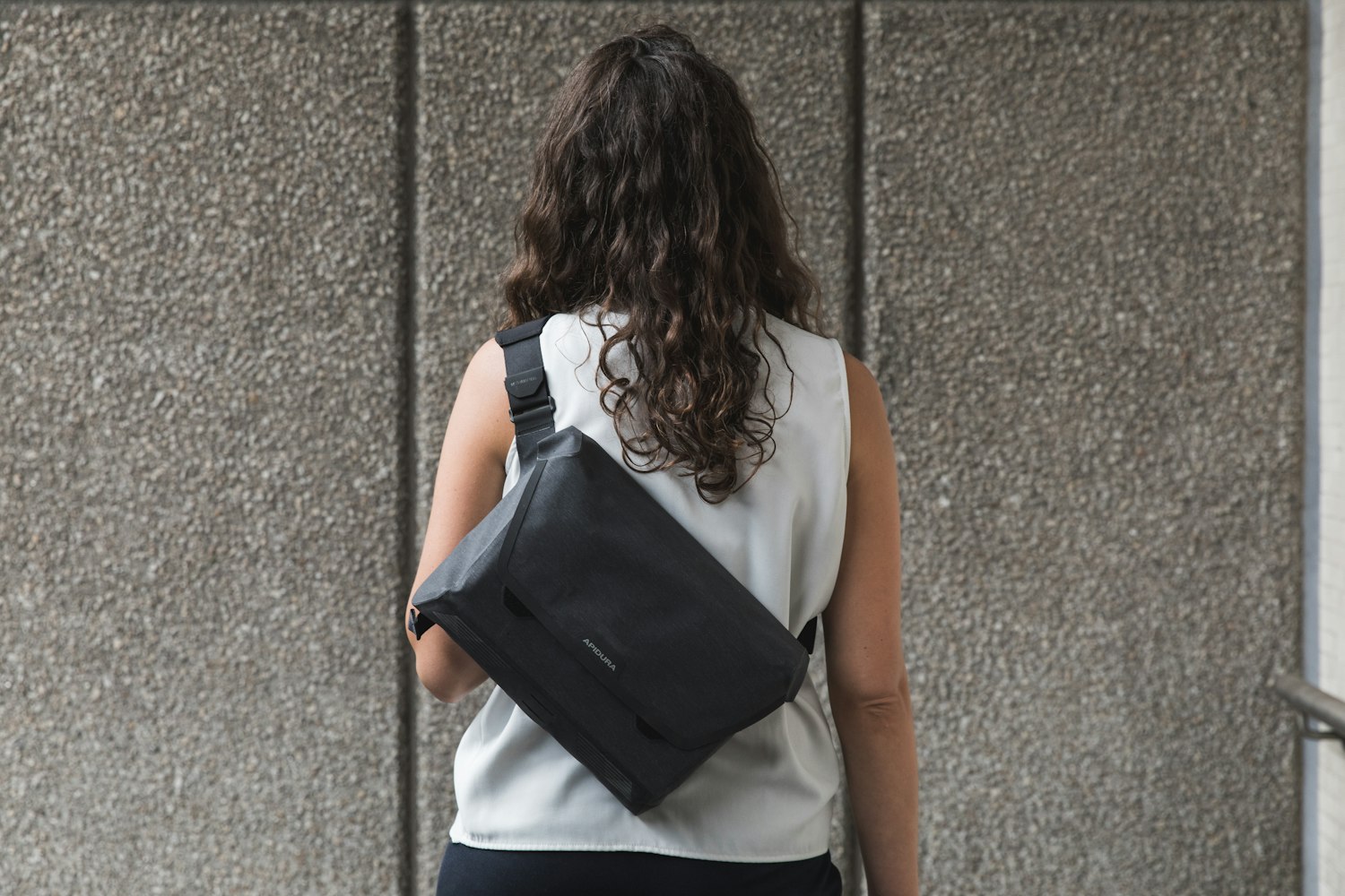 Apidura City Messenger på en tur i byen
