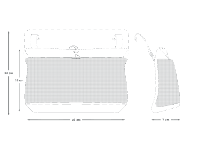 Apidura Expedition Front Accessory Pack 3.5 L dimensions in cm