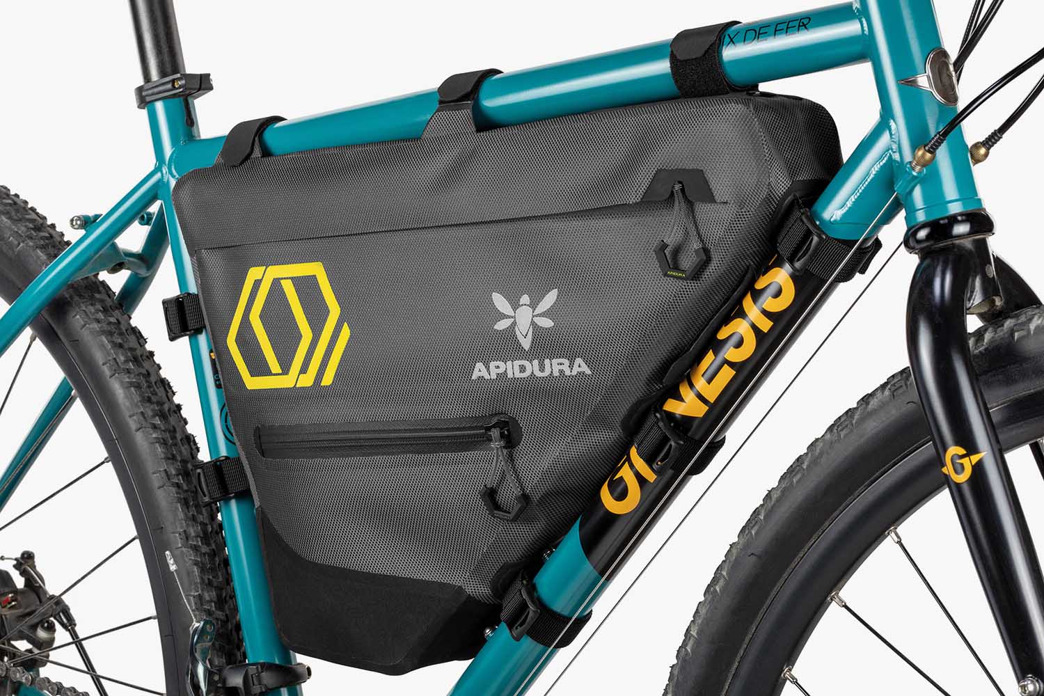 Bikepacking med Apidura Expedition Helrammetaske