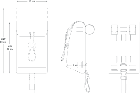 Apidura Expedition Stem Pack 1.3 L dimensions in cm