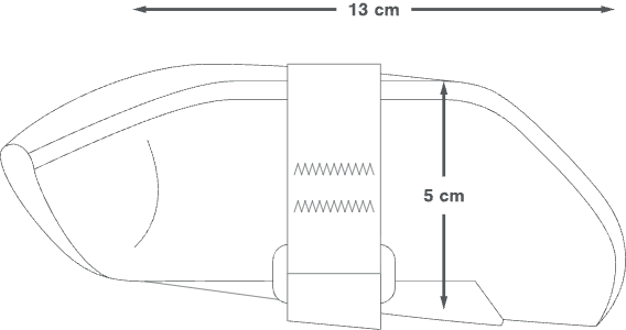 Apidura Expedition Tool Pack 0.5 L dimensions in cm