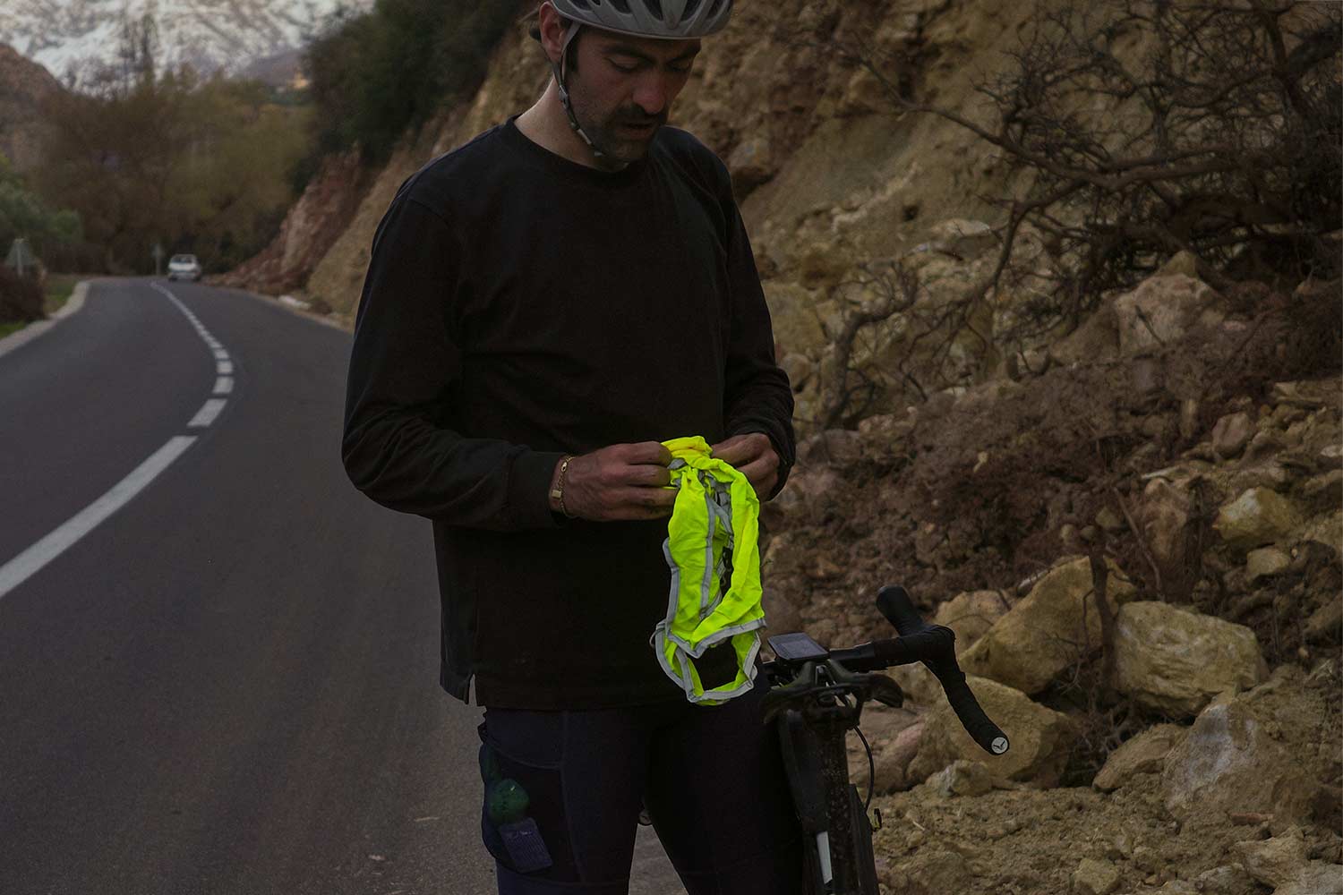 Kørsel med Apidura Packable Visibility Vest