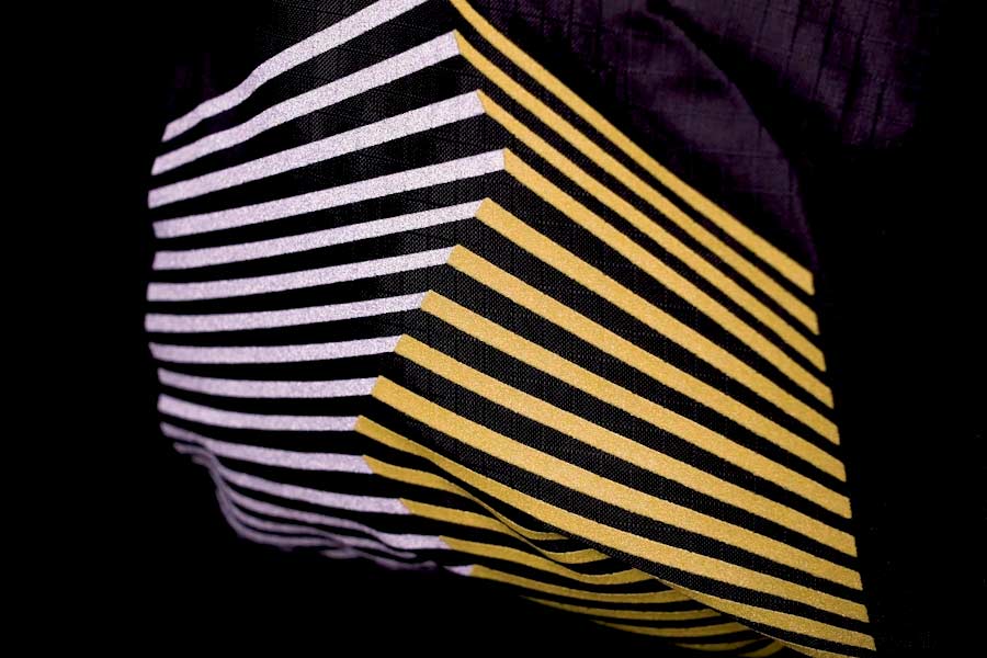 Reflektierende Grafiken an der Apidura Racing Hydration Vest