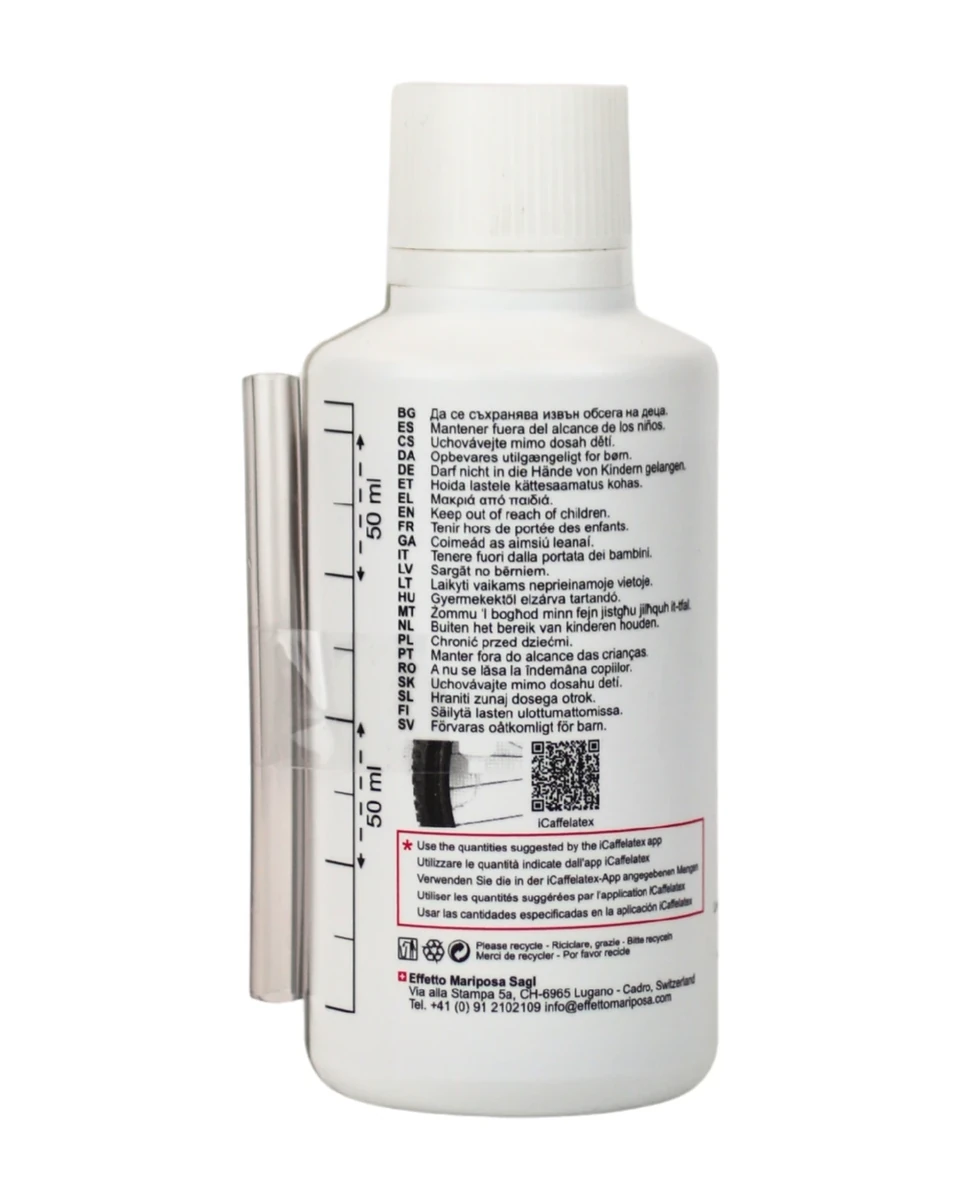 Fles Végétalex van 250 ml, zijaanzicht met etiket