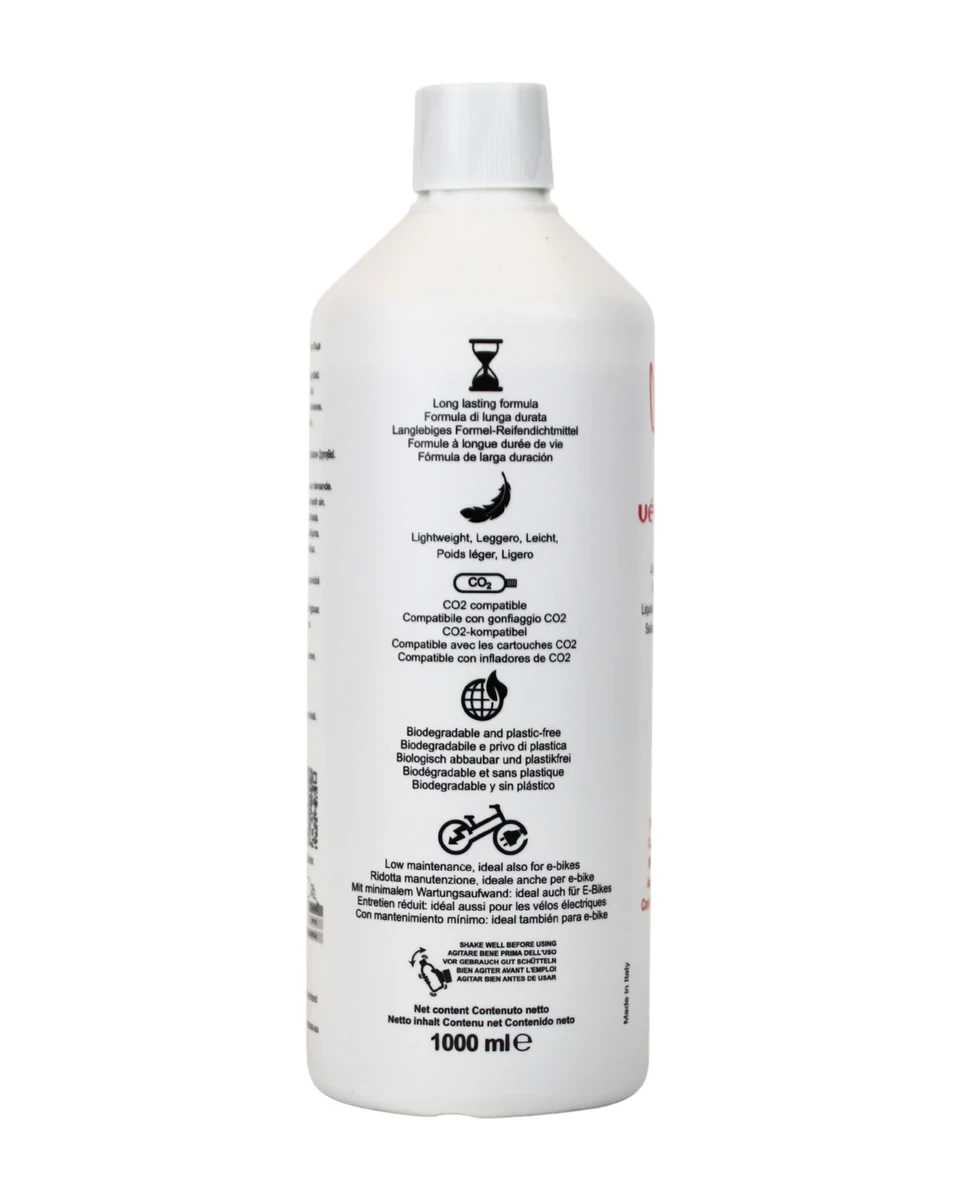 Fles Végétalex van 1000 ml, etiket achterkant