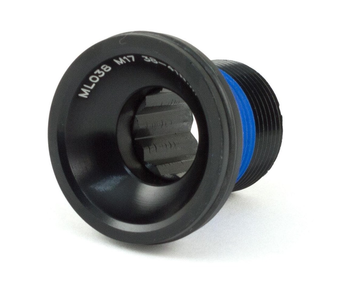 FSA ML038 MegaExo left crank bolt, M17, black