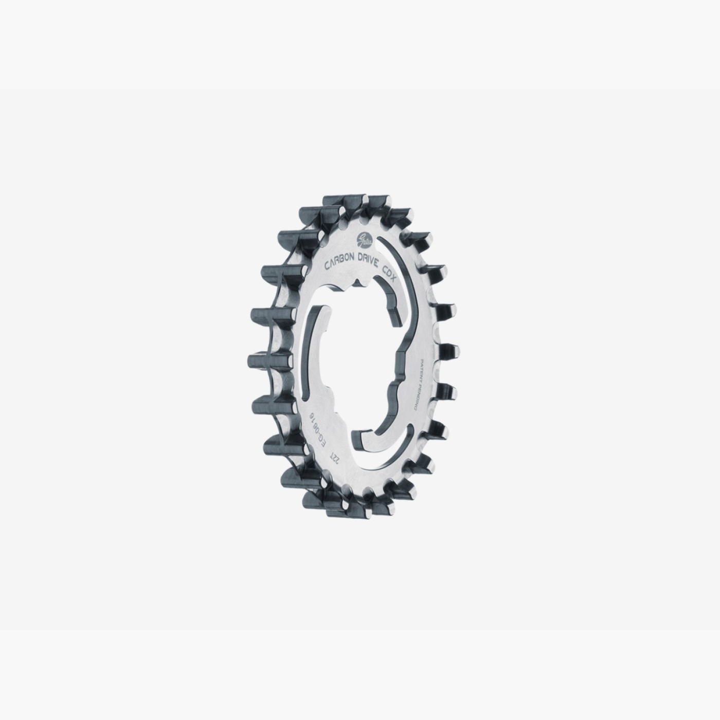 Gates CDX SureFit rear sprocket for Shimano Alfine and Nexus hubs on a light grey background