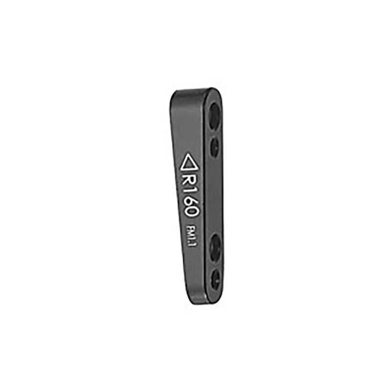Tektro TRP rear flat-mount disc brake adapter for a 160 mm rotor