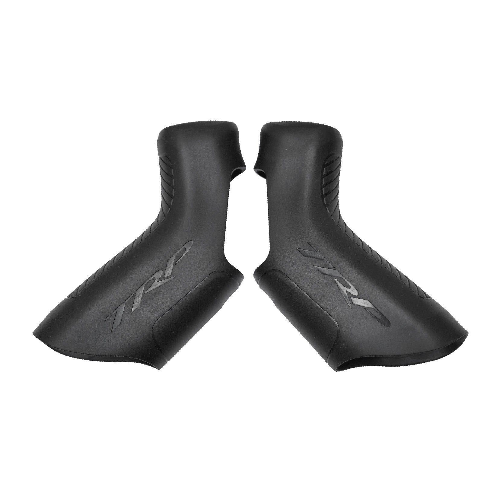 Pair of black TRP replacement hoods for Hylex II, Hywire and Vistar drop-bar levers