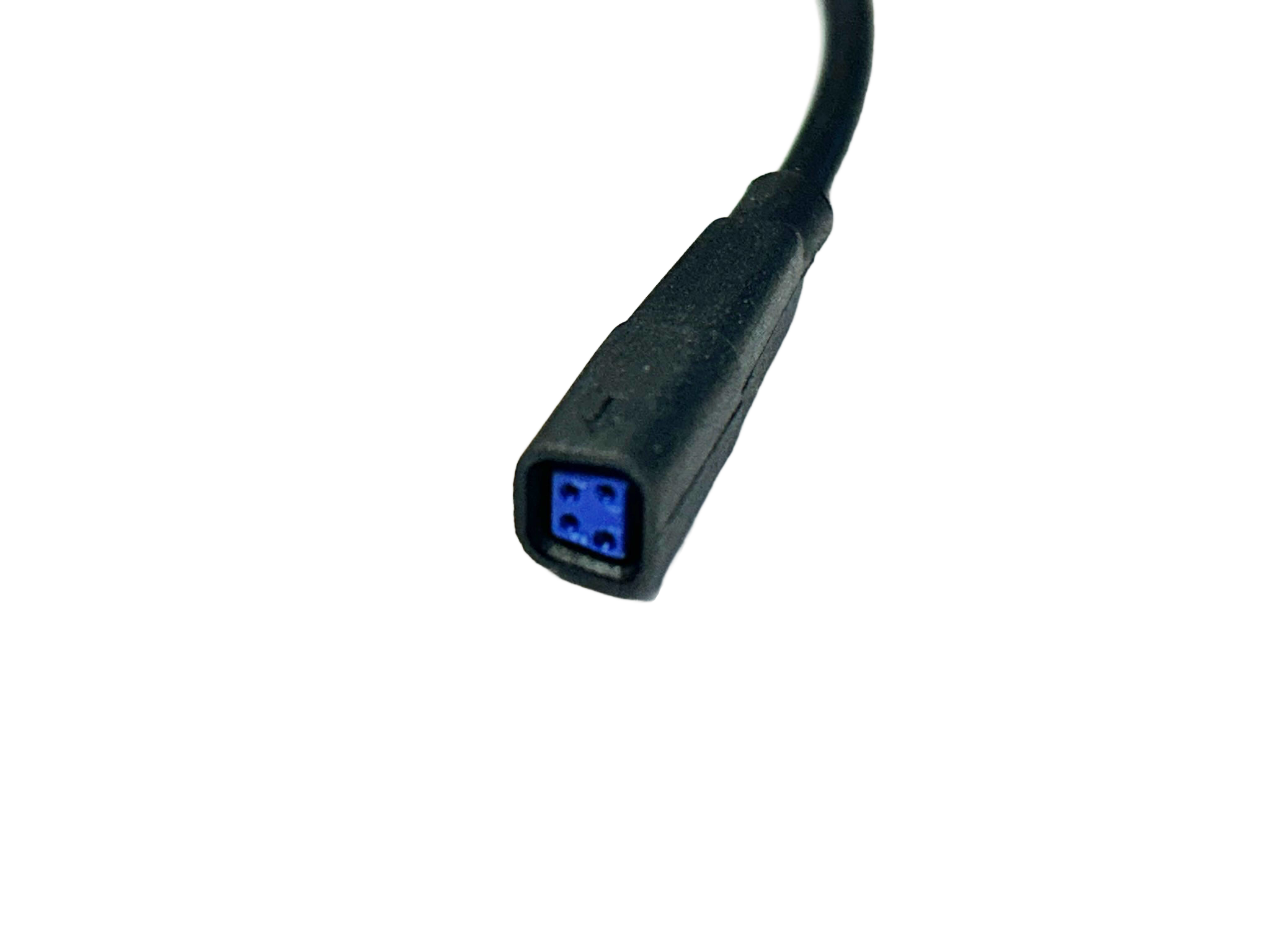 Close-up of the TRP EWL 10 wire connector plug