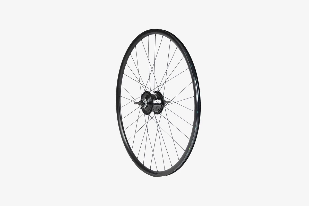 Shimano Alfine gear hub wheel laced in a Possible black aluminium rim