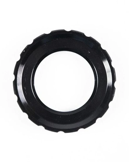 Possible Centerlock lockring with serrated outer edge, top view