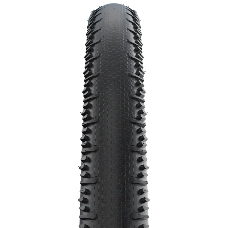 Schwalbe G-One RS tread pattern close-up
