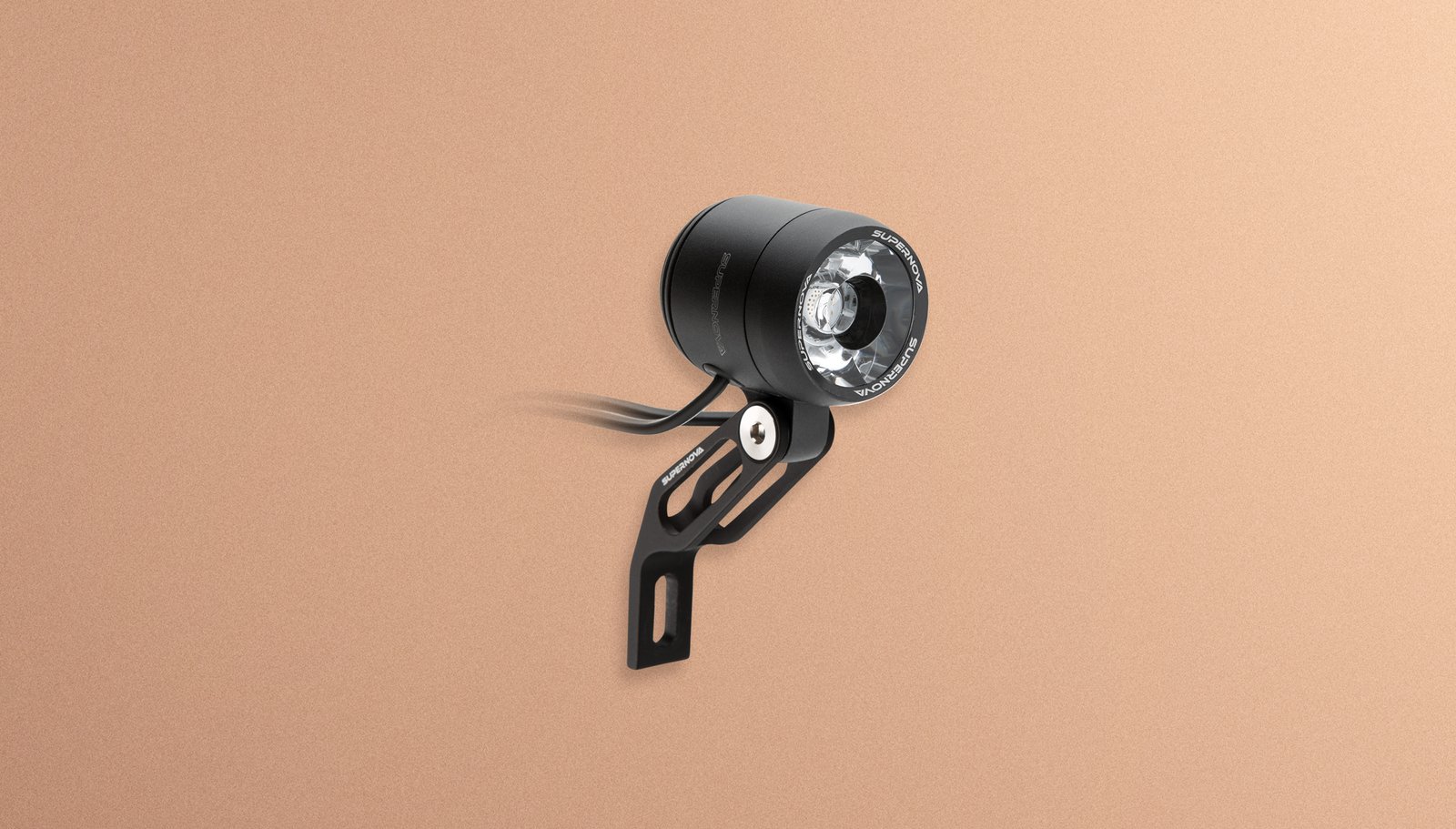E3 Pure 3 dynamo-koplamp met kabel en montagebeugel