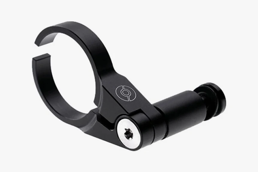 Supernova Universal HBM handlebar mount for 35 mm handlebars in black anodized aluminium